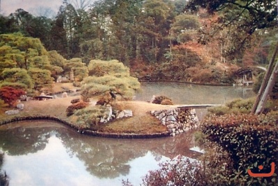 Вид на сад из павильона Гэппаро